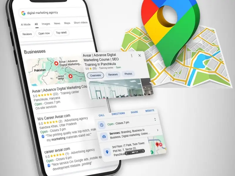 Küçük işletme sahibi için yerel SEO ve Google Haritalar optimizasyon rehberi görseli